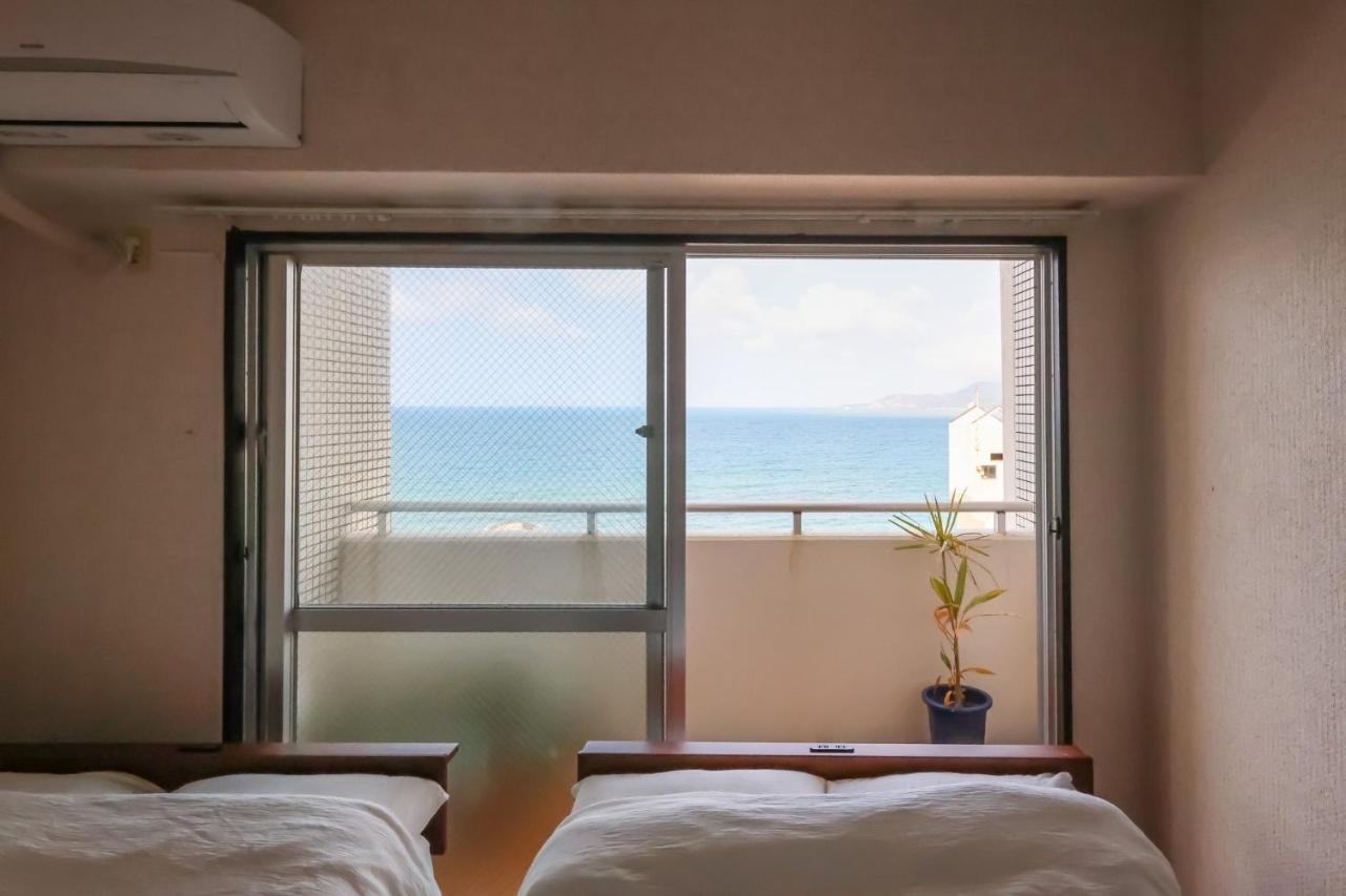 海まで徒歩1分。最上階の角部屋！アクセス抜群オーシャンビュー でのんびりstay Agarie Екстер'єр фото